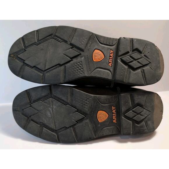 Ariat Groundbreaker Chelsea Work Boots Waterproof Steel Toe Size 10D Mens - Picture 8 of 8